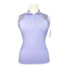 Arista Sleeveless Sunshirt in Lavender/Snakeskin