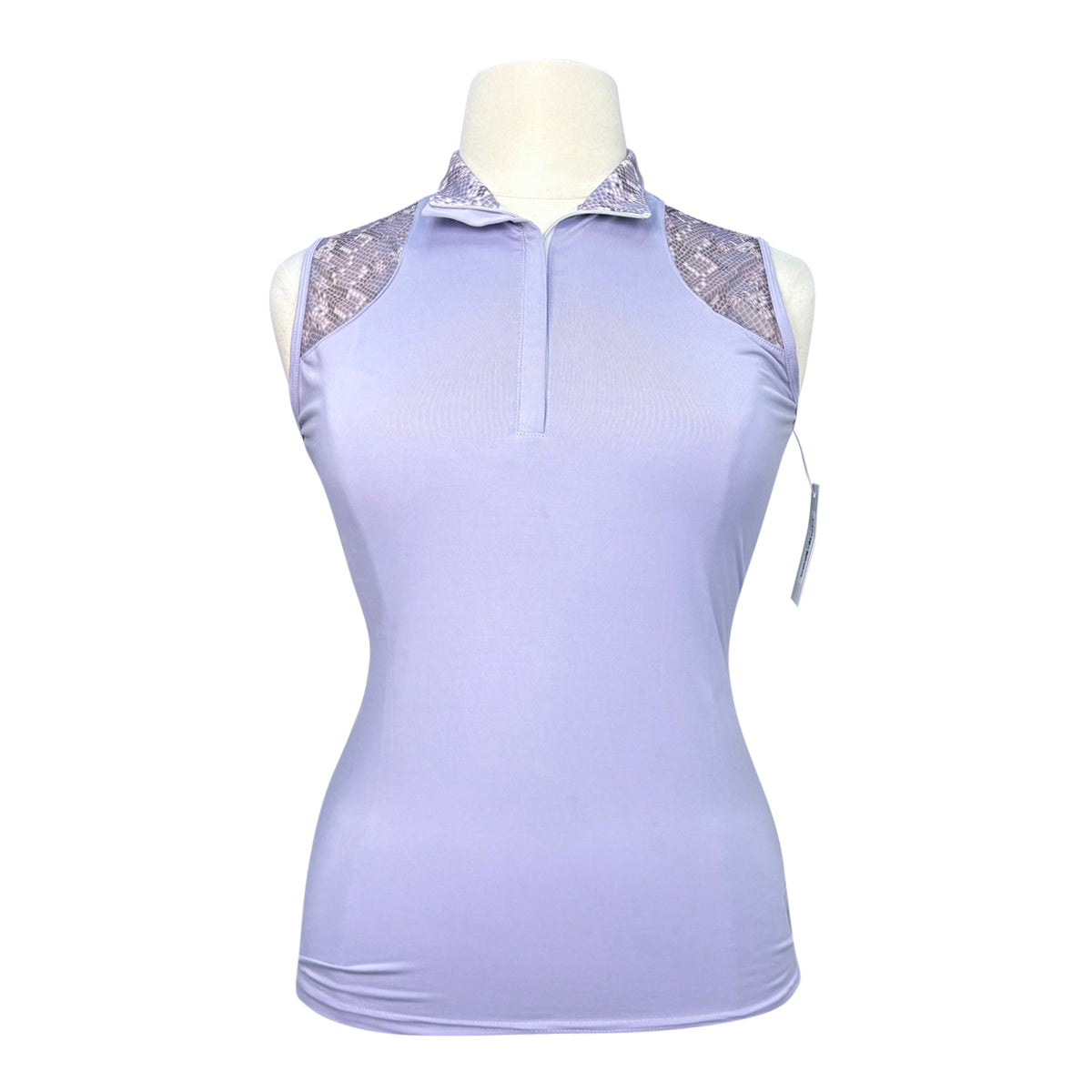 Arista Sleeveless Sunshirt in Lavender/Snakeskin