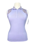 Arista Sleeveless Sunshirt in Lavender/Snakeskin