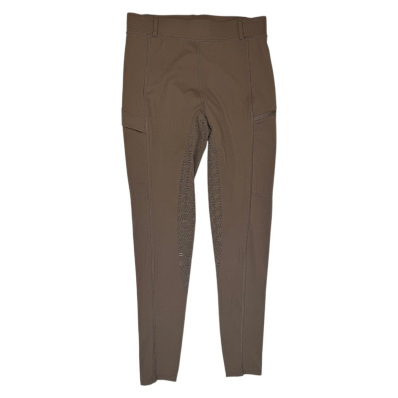 FitsT4 Full Seat Riding  Tights in Brown