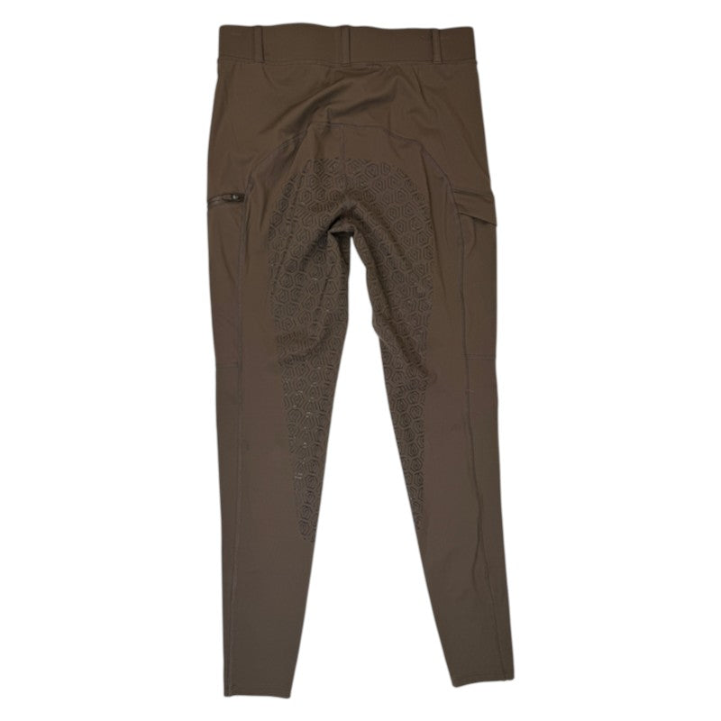 FitsT4 Full Seat Riding  Tights in Brown