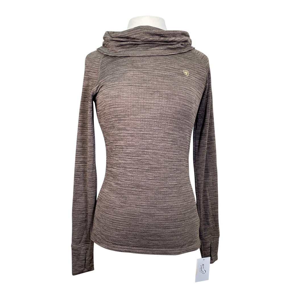 Ariat Tek Cold Series Conquest Cowl Long Sleeve  in Grey