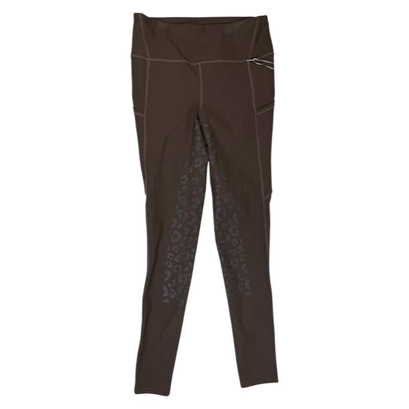 Goode Rider 'Energy' Full Seat Tight in Hazelnut/Leopard