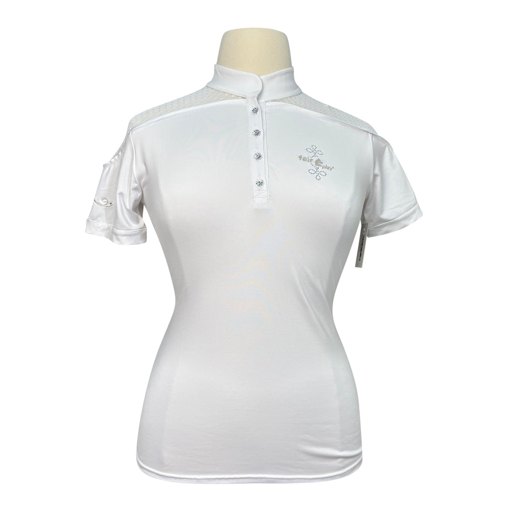 Fair Play 'Aiko' Competition Shirt in White