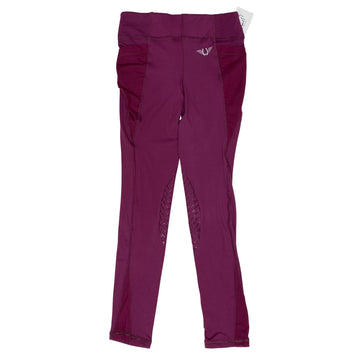 TuffRider 'Minerva' Equicool Tights in Plum