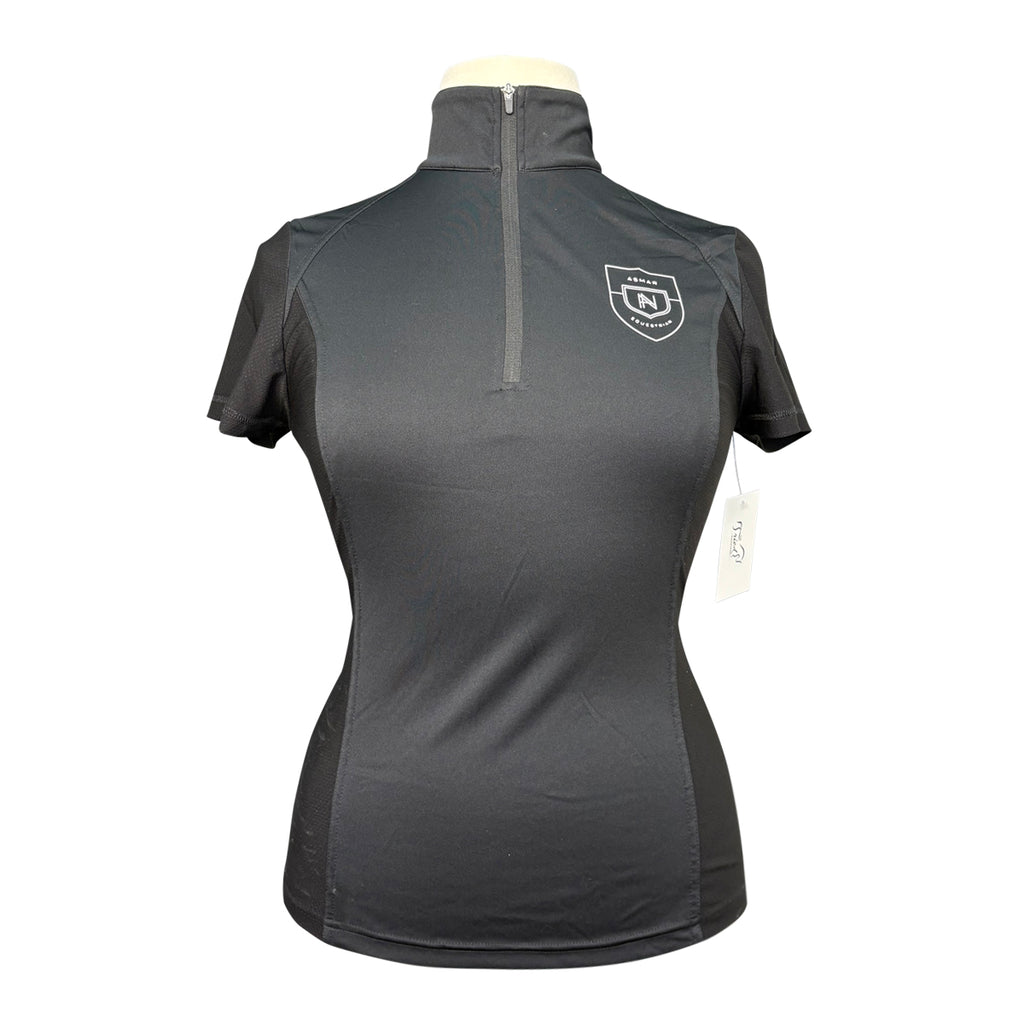 Asmar Equestrian 1/4 Zip in Black