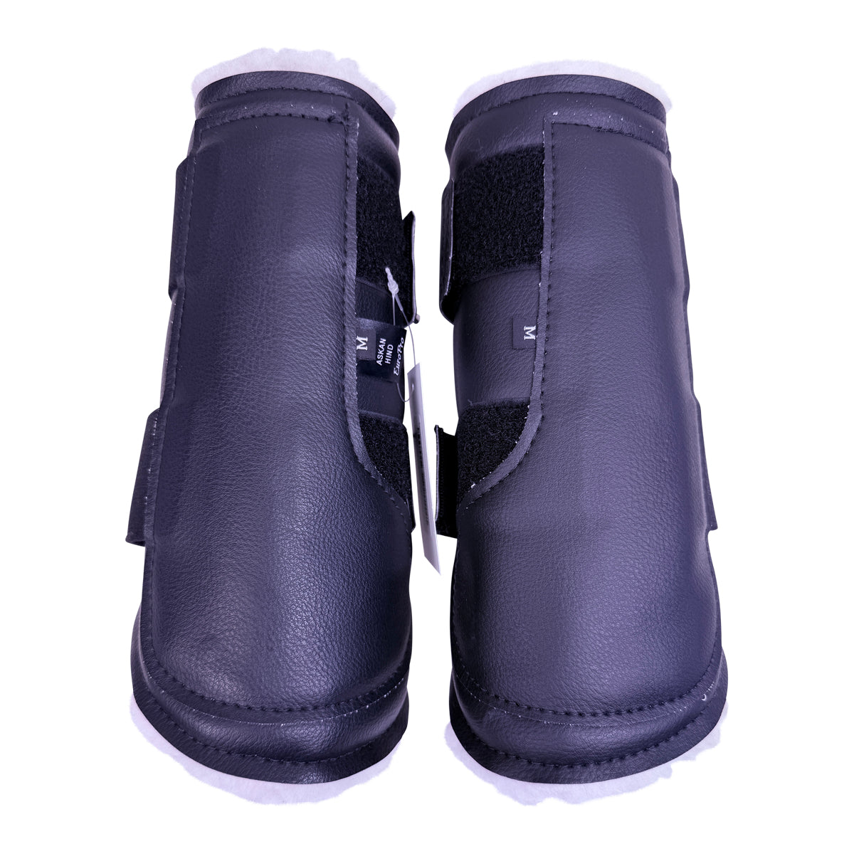 Euro Pro Askan Hind Boots in Black/Sheepskin