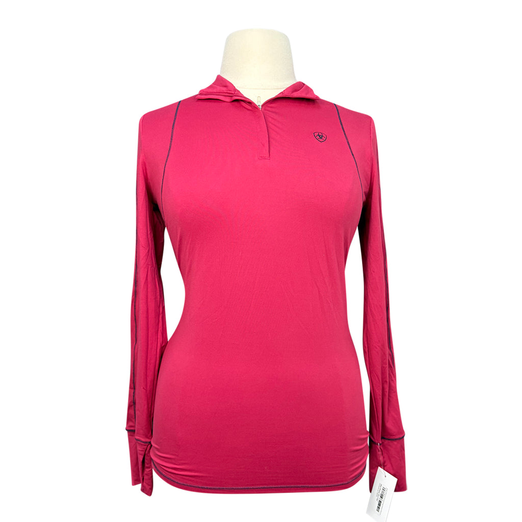 Ariat TEK Cold Series Long Sleeve Shirt in Fuchsia