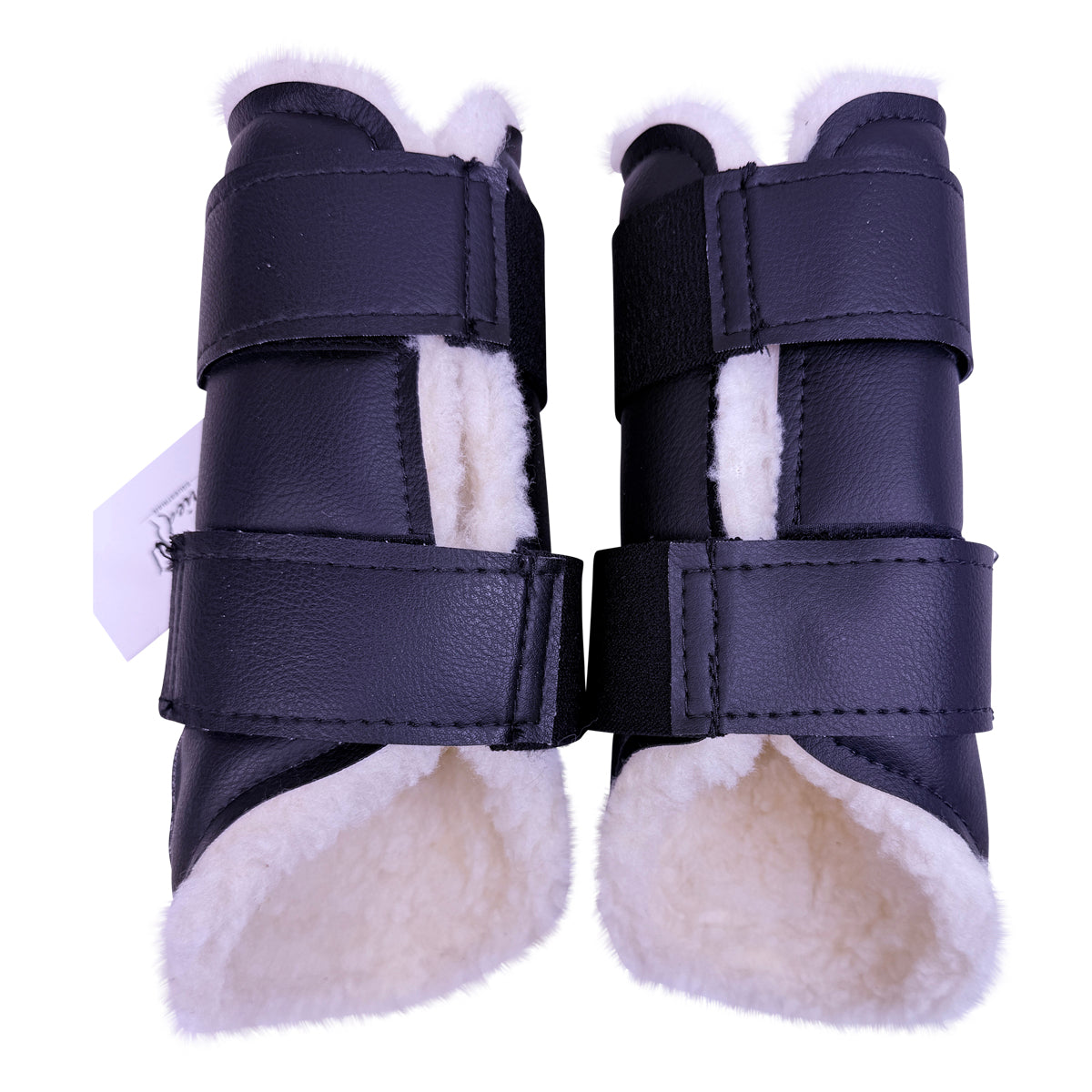 Euro Pro Askan Hind Boots in Black/Sheepskin