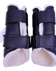Euro Pro Askan Hind Boots in Black/Sheepskin