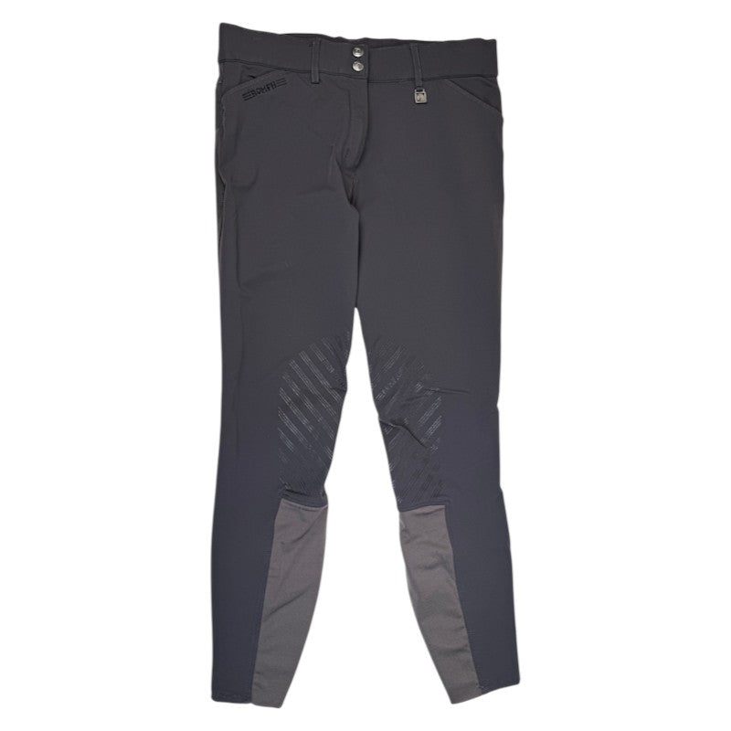 Romfh 'Sarafina' Knee Patch Breeches in Graphite