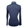 LeMieux Long Sleeve Lazercut Baselayer in Navy