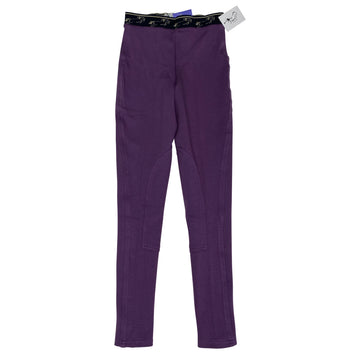 TuffRider Schoolers Breeches in Purple