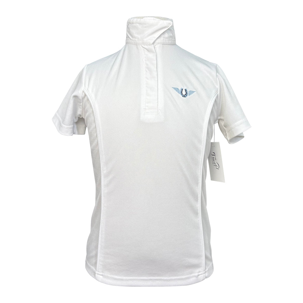 Tuff Rider 'Kirby' Kwik Dry Show Shirt in White