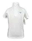 Tuff Rider 'Kirby' Kwik Dry Show Shirt in White