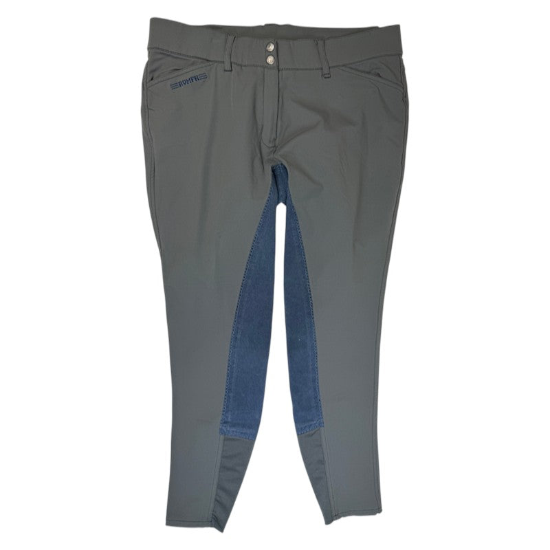 Romfh 'Sarafina' Full Seat Breeches in Steel Blue