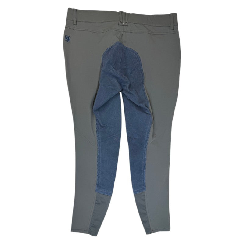 Romfh 'Sarafina' Full Seat Breeches in Steel Blue