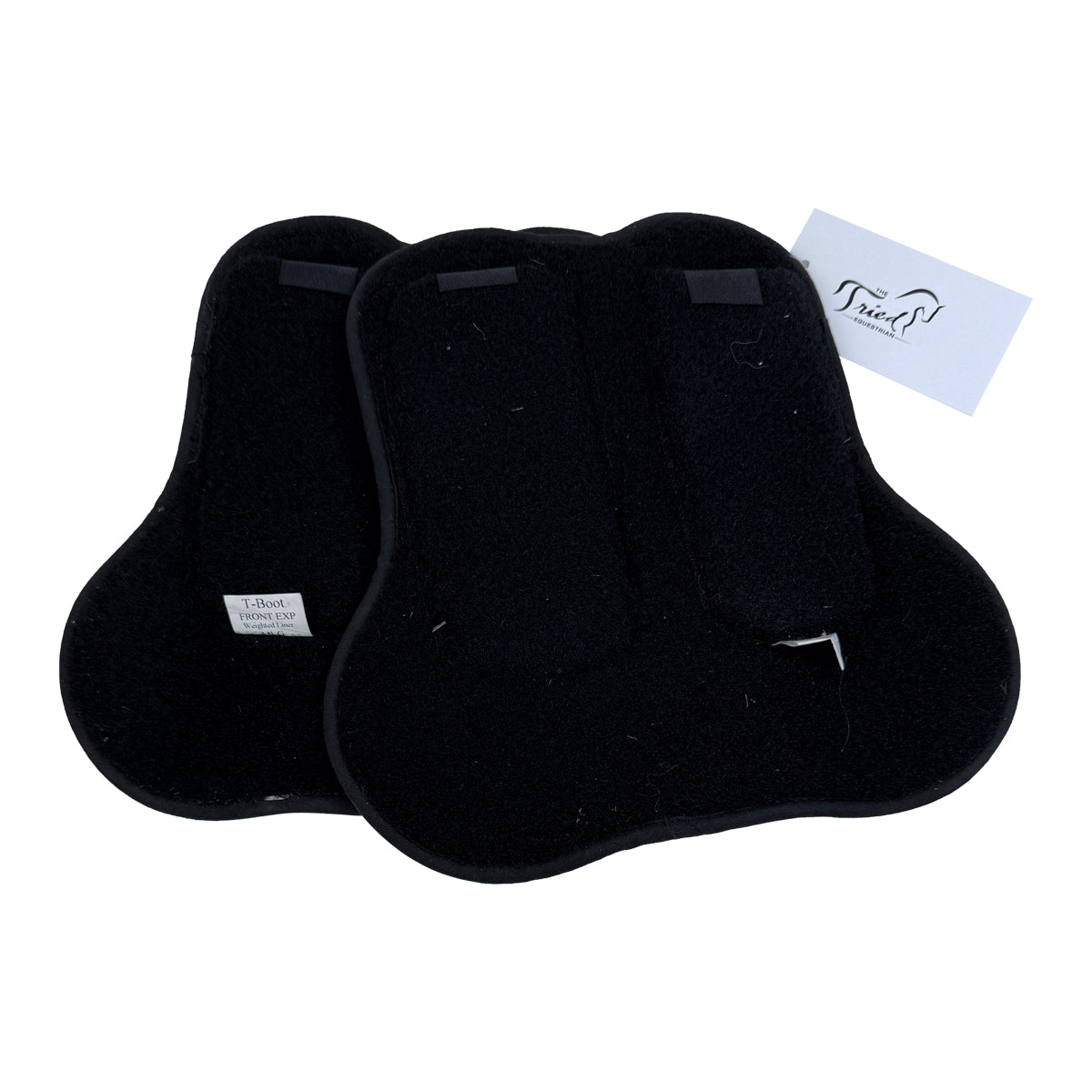 Equifit Front Boot Weighted T-Foam Liners in Black