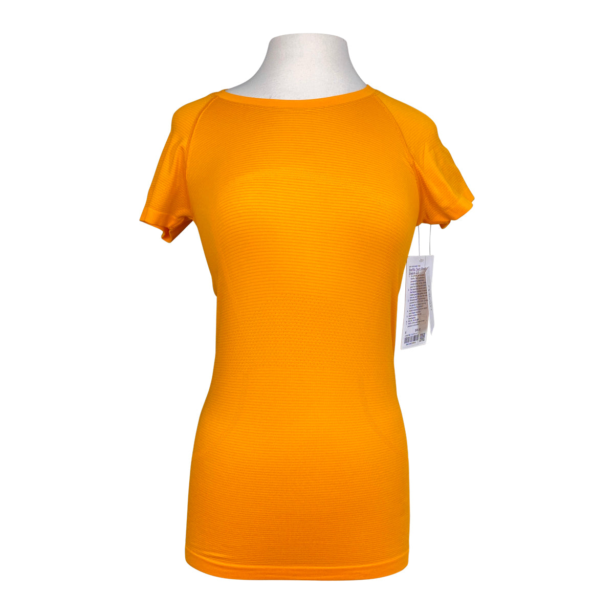 Lululemon 'Swiftly' Tech Short Sleeve 2.0 in Clementine