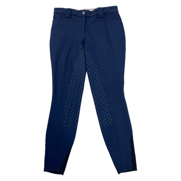 Sarm Hippique 'Alexia' Full Seat Breeches in Navy