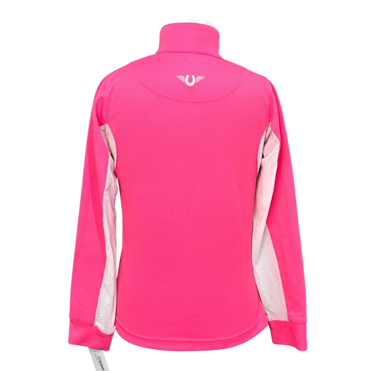 TuffRider Kids Long Sleeve Shirt in Hot Pink