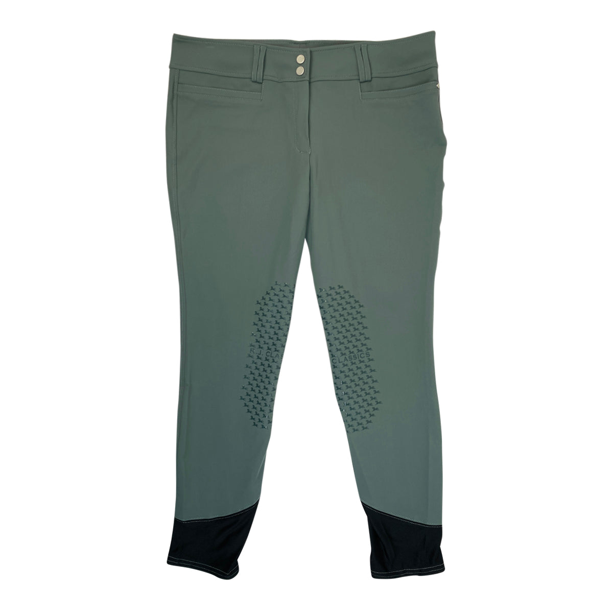 RJ Classics &#39;Harper&#39; Knee Patch Breeches in Dusty Sage