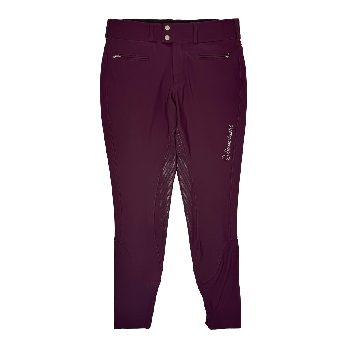 Samshield 'Clara' Full Seat Breeches in Merlot 