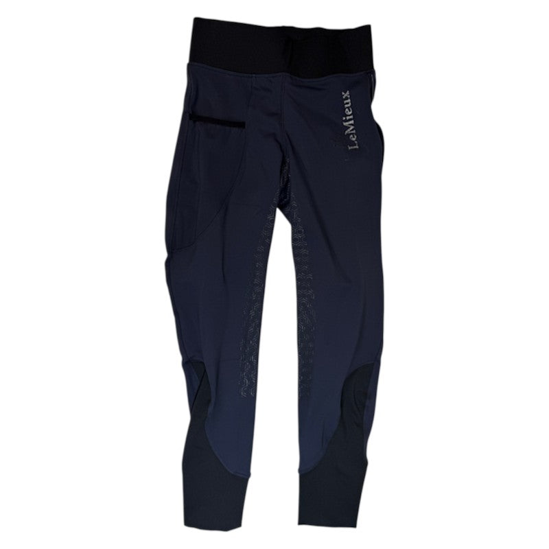 LeMieux Seamless Pull On Breeches in Navy