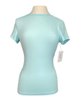 Tailored Sportsman IceFil Short Sleeve Crew Shirt in Tiffany