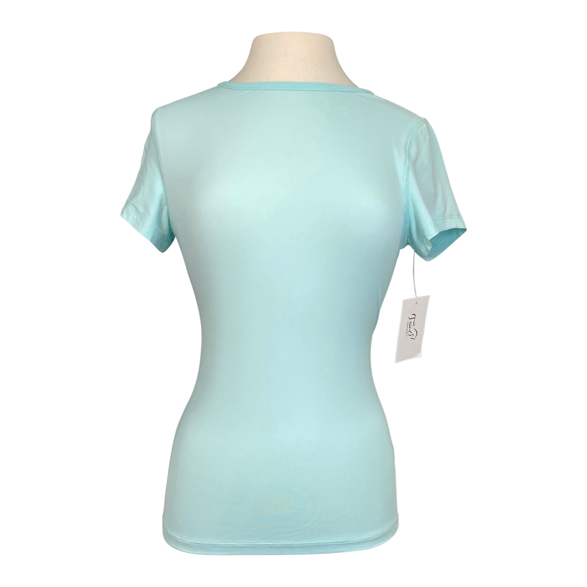 Tailored Sportsman IceFil Short Sleeve Crew Shirt in Tiffany