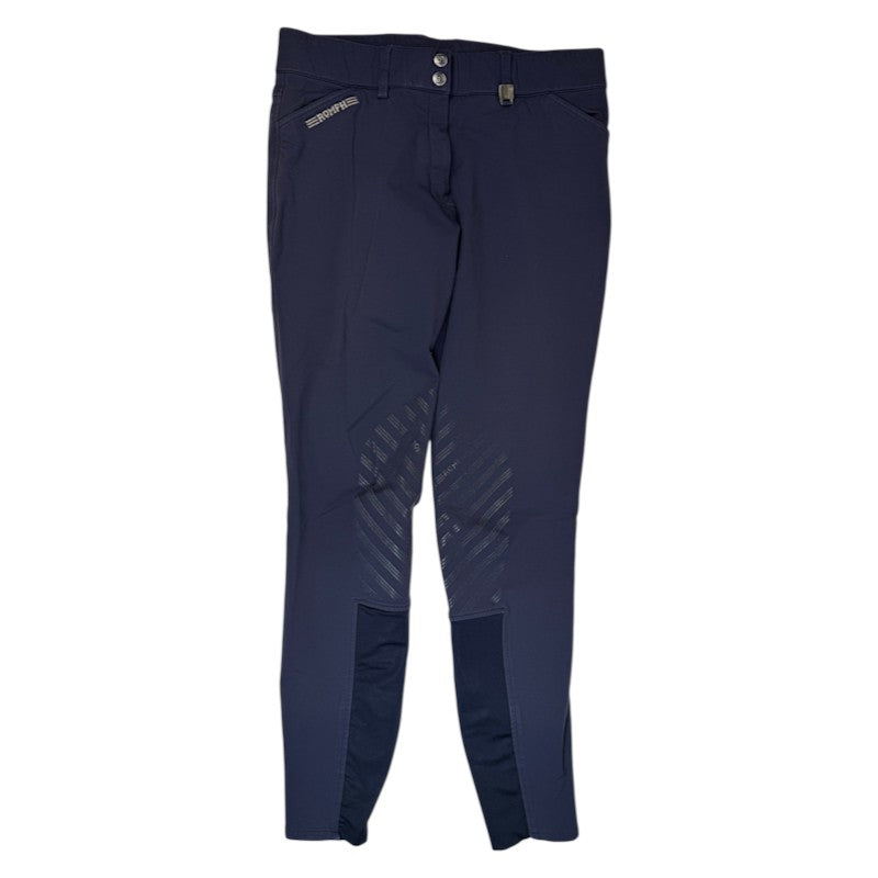 Romfh 'Sarafina' Knee Patch Breeches in Navy 