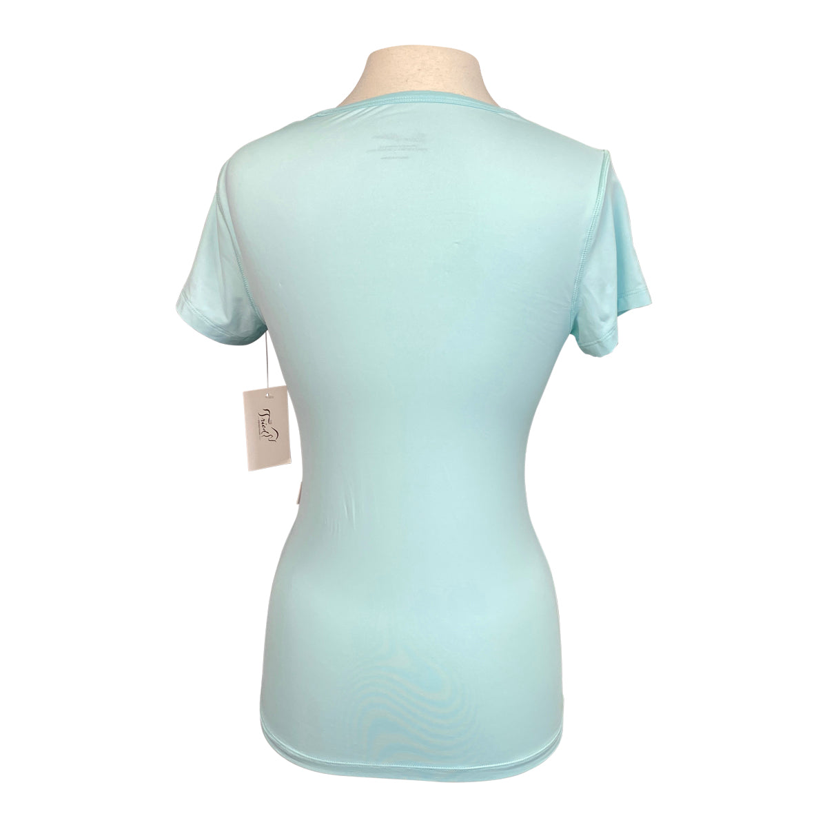 Tailored Sportsman IceFil Short Sleeve Crew Shirt in Tiffany