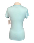 Tailored Sportsman IceFil Short Sleeve Crew Shirt in Tiffany