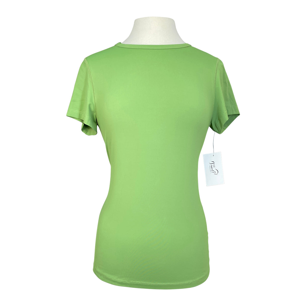 Tailored Sportsman IceFil Short Sleeve Crew Shirt in Kiwi