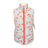 Ariat 'Emma' Reversible Vest in Grey w/ Orange Horse/Orange