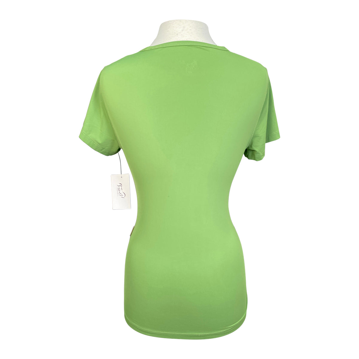 Tailored Sportsman IceFil Short Sleeve Crew Shirt in Kiwi