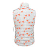 Ariat 'Emma' Reversible Vest in Grey w/ Orange Horse/Orange
