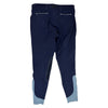 Dover Saddlery 'Dalton' Classic Knee Patch Breeches in Navy
