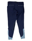 Dover Saddlery 'Dalton' Classic Knee Patch Breeches in Navy