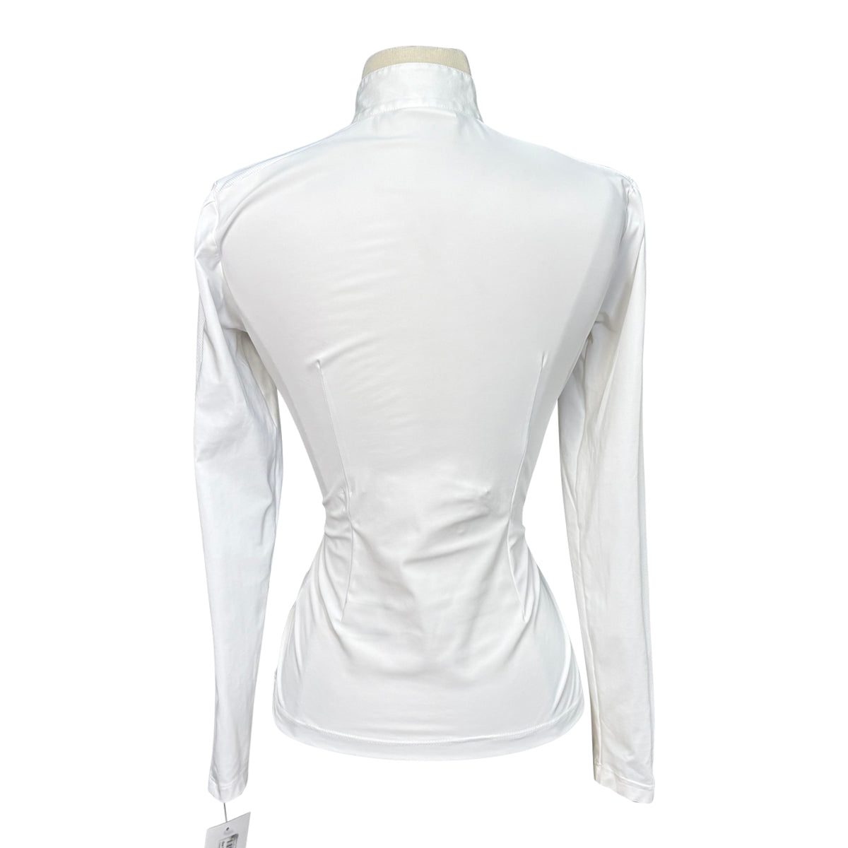 Cavalleria Toscana Contrast Panel Competition Shirt in White