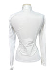 Cavalleria Toscana Contrast Panel Competition Shirt in White