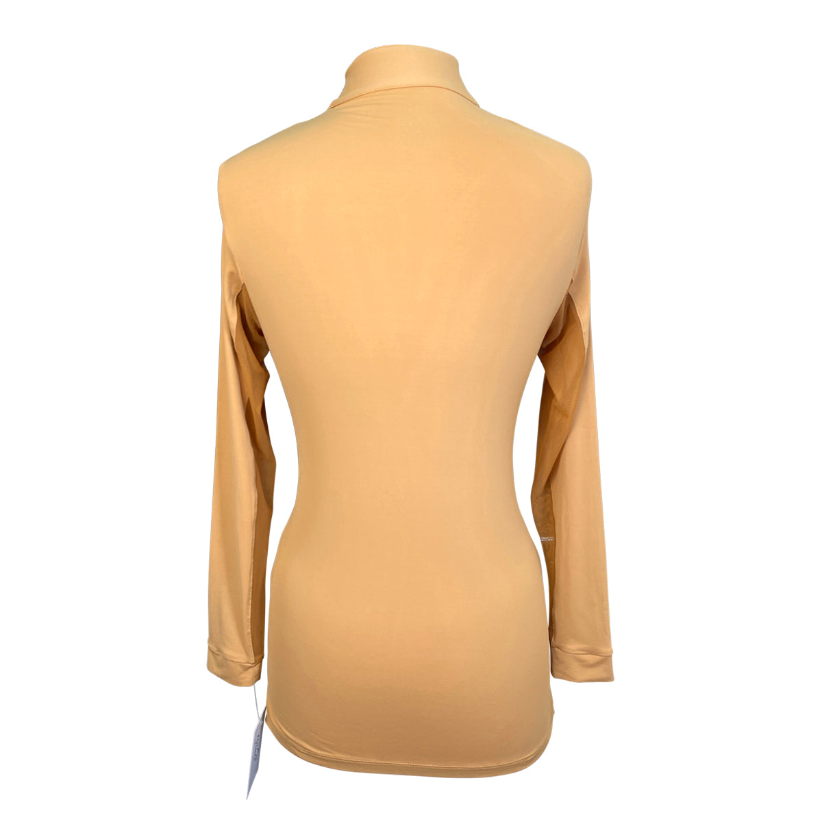 Tailored Sportsman Long Sleeve 'Ice Fil' Shirt in Toasted Gold 