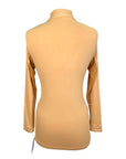 Tailored Sportsman Long Sleeve 'Ice Fil' Shirt in Toasted Gold 