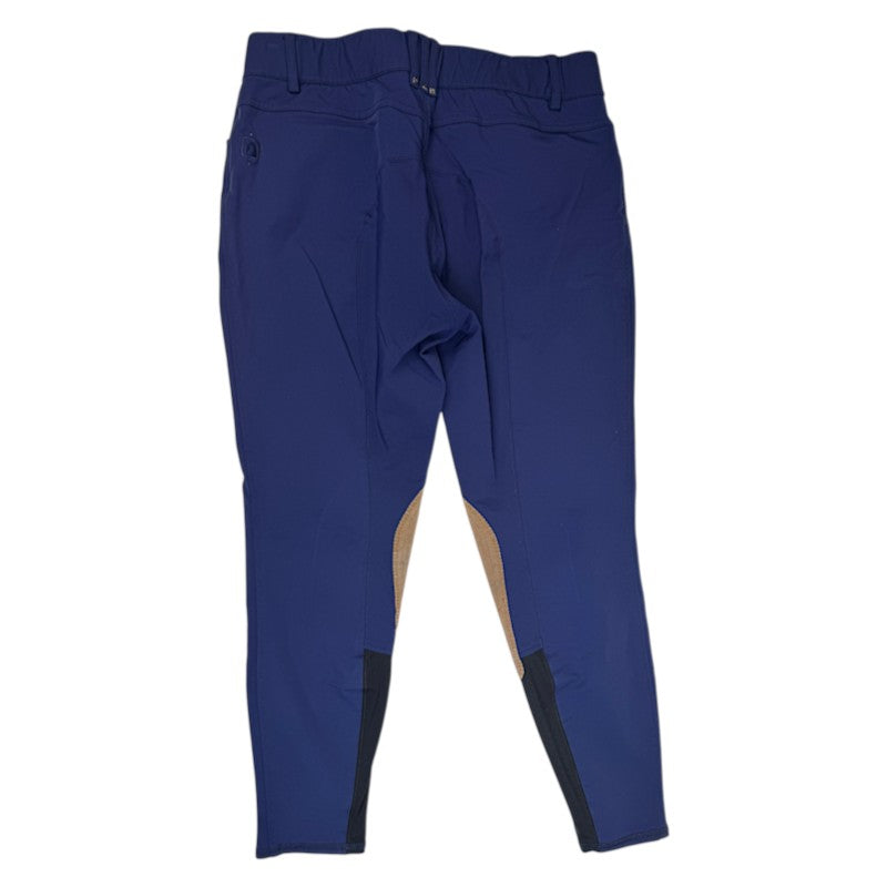 Romfh 'Sarafina' Knee Patch Breeches in Indigo - Women's 34R