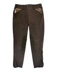 Tailored Sportsman 'Trophy Hunter' Breeches in Brown/Leopard Print