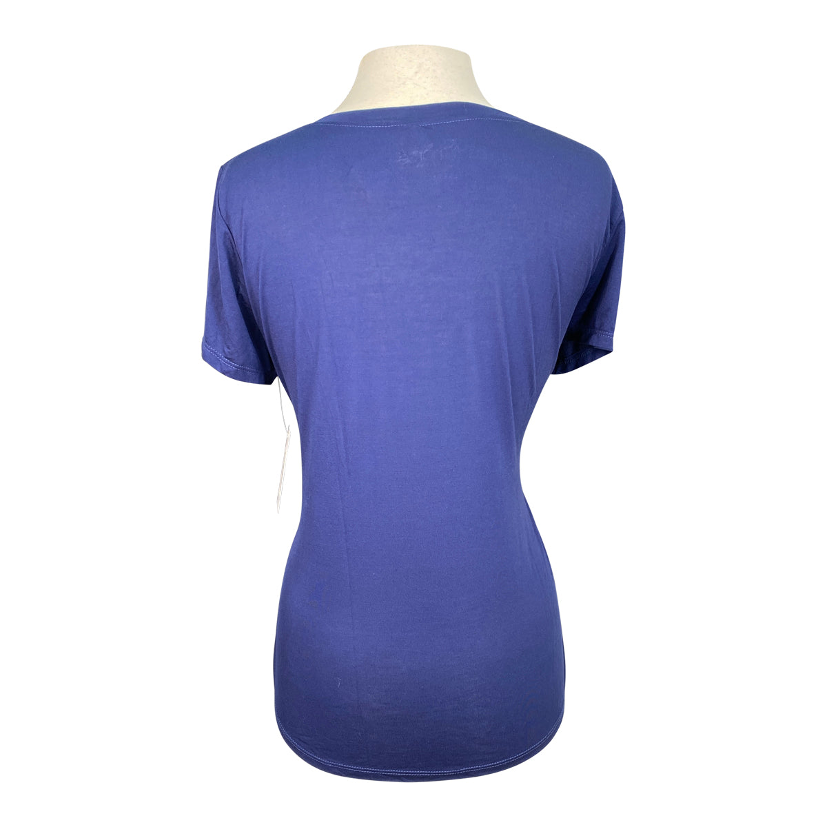 Bad Horse LA 'giddyoverit' Heart Crew Neck Modal Tee in Navy