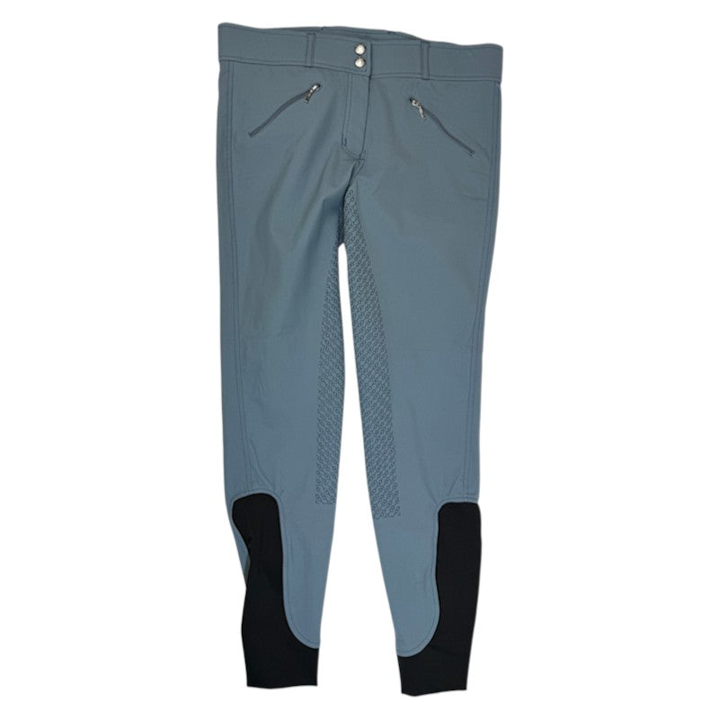Dover Saddlery 'Dalton' Full Seat Breeches in Light Blue