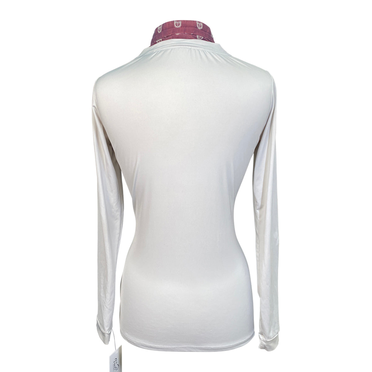 CALLIDAE Practice Shirt in White/Burgundy Foxes