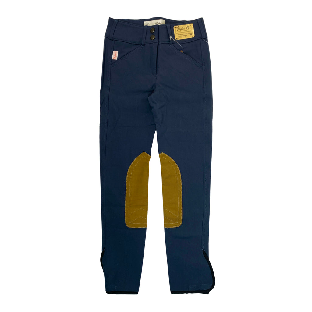 Tailored Sportsman 'Trophy Hunter' Kids Breeches in Sailor Blue/Tan - Children's 8R