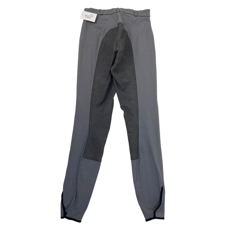 Back of Pikeur 'Lugana' Full Seat Breeches in Fog/Grey
